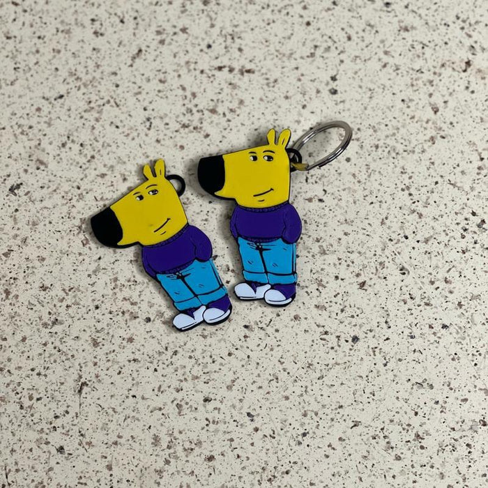 Wholesale Keychain Cartoon cute keychain Bag Calm Man Pendant Keychains JoyasDeChina Wholesale Jewelry JoyasDeChina Joyas De China