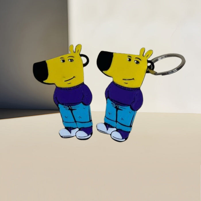 Wholesale Keychain Cartoon cute keychain Bag Calm Man Pendant Keychains JoyasDeChina Wholesale Jewelry JoyasDeChina Joyas De China