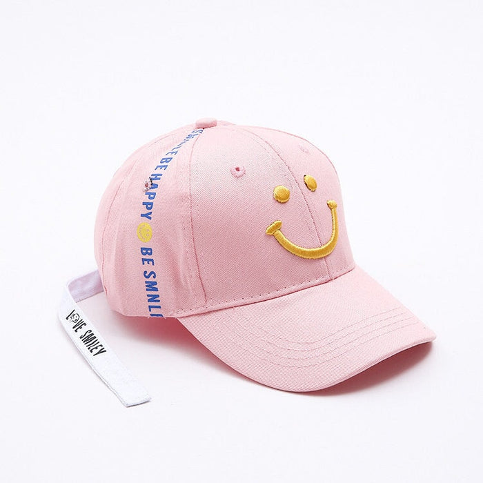 Wholesale Kids Baseball Hat Cotton Shade Hip Hop Hat JDC-FH-Qiuj004 Fashionhat 秋婕 pink adjustable(48-54cm) Wholesale Jewelry JoyasDeChina Joyas De China