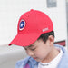 Wholesale Kids Baseball Hat Cotton Shade Hip Hop Hat JDC-FH-Qiuj013 Fashionhat 秋婕 red adjustable(48-54cm) Wholesale Jewelry JoyasDeChina Joyas De China