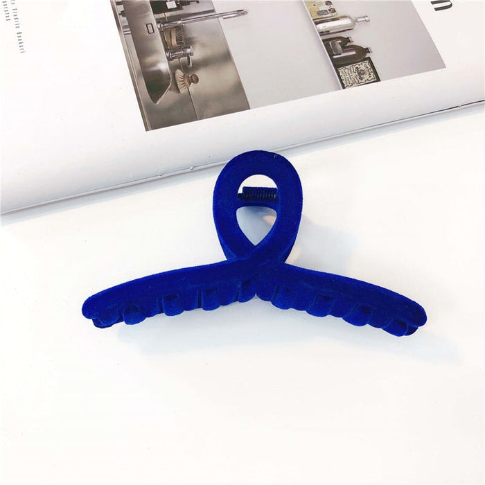 Wholesale Klein Blue Plastic Resin Hair Clip Hair Rope Headband JDC-HC-Jiax004 Hair Clips 佳芯 2569 Wholesale Jewelry JoyasDeChina Joyas De China