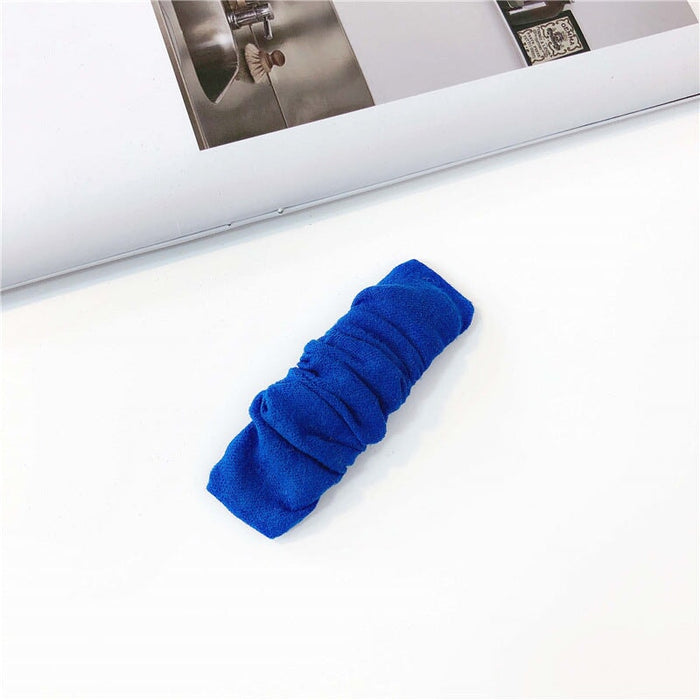 Wholesale Klein Blue Plastic Resin Hair Clip Hair Rope Headband JDC-HC-Jiax004 Hair Clips 佳芯 2573 Wholesale Jewelry JoyasDeChina Joyas De China
