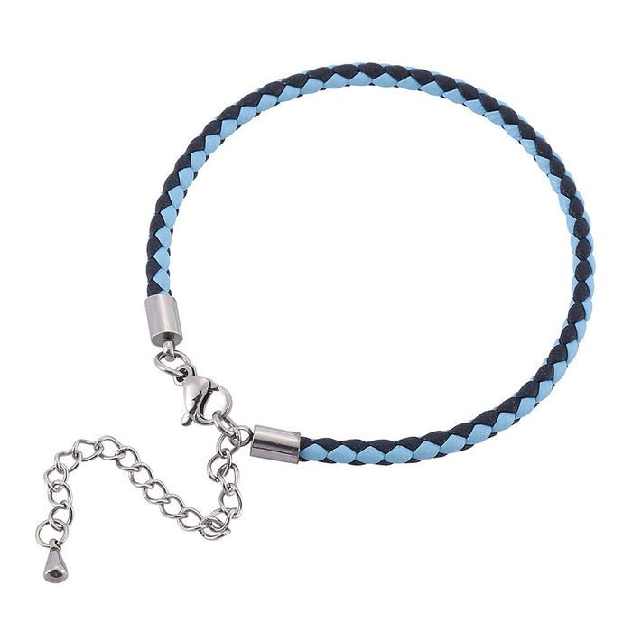 Wholesale Leather Stainless Steel Bracelet JDC-BT-RShen029 Bracelet 日盛 Wholesale Jewelry JoyasDeChina Joyas De China