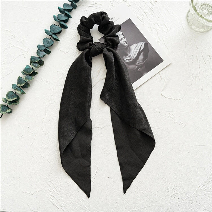 Wholesale Long Streamers Cloth Hair Rope JDC-HS-SanT001 三态 black Wholesale Jewelry JoyasDeChina Joyas De China