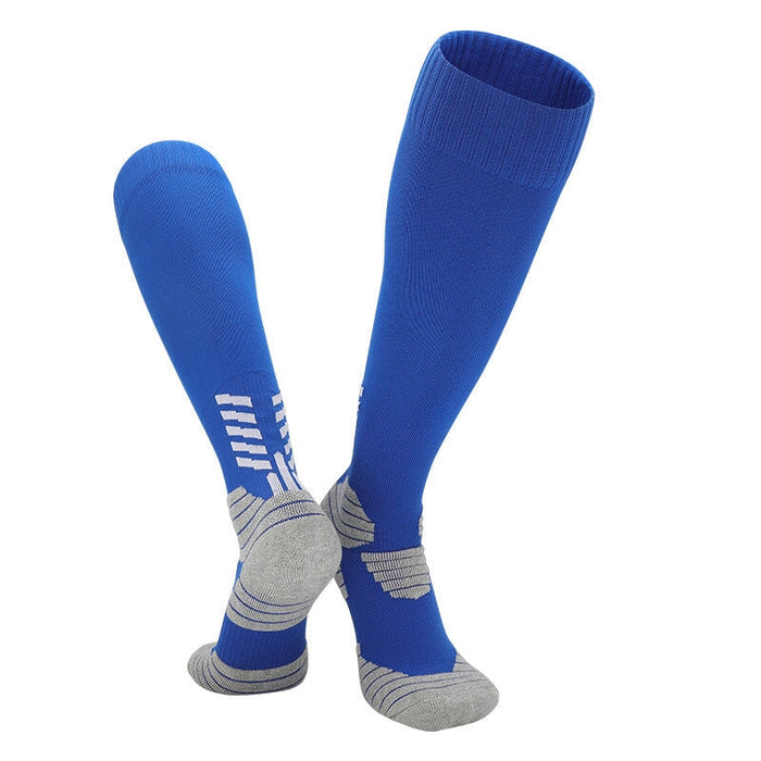 Wholesale Long Tube Soccer Socks Non-Slip Cotton Sports Socks JDC-SK-LingTu007 Sock 领途 blue 38-44 Wholesale Jewelry JoyasDeChina Joyas De China