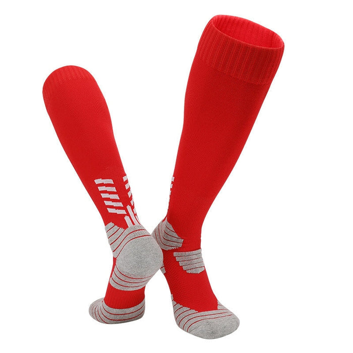 Wholesale Long Tube Soccer Socks Non-Slip Cotton Sports Socks JDC-SK-LingTu007 Sock 领途 red 38-44 Wholesale Jewelry JoyasDeChina Joyas De China