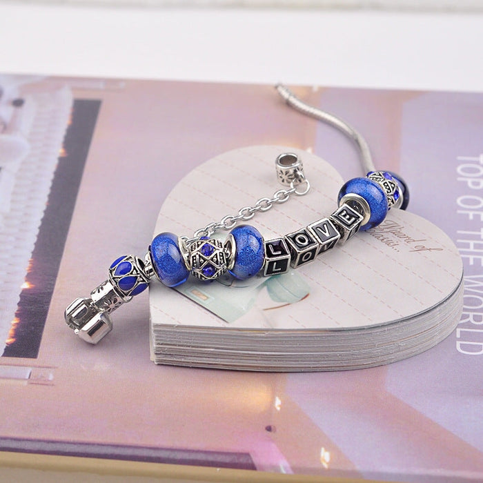 Wholesale love drop fiber resin bracelet (F) JDC-BT-WUAI007 Bracelet 妩艾 Wholesale Jewelry JoyasDeChina Joyas De China