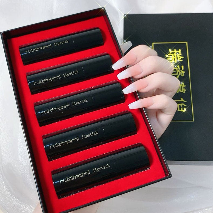 Wholesale matte caramel red brown velvet matte lipstick JDC-MK-Minf003 lipstick 闵妃 06 Wholesale Jewelry JoyasDeChina Joyas De China