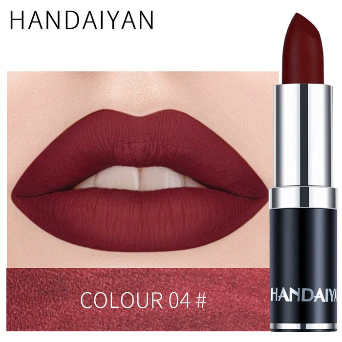 Wholesale matte haze velvet moisturizing matte lipstick JDC-MK-HDY004 lipstick 韩黛妍 4# Wholesale Jewelry JoyasDeChina Joyas De China