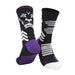 Wholesale Men's Basketball Socks Cotton Mid-Length Socks Sports Socks JDC-SK-LingTu012 Sock 领途 JCB5523black purple 38-44 Wholesale Jewelry JoyasDeChina Joyas De China