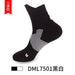 Wholesale Men's Basketball Socks Spandex Sports Socks Mid Tube Badminton Socks JDC-SK-LingTu009 Sock 领途 kid black white Wholesale Jewelry JoyasDeChina Joyas De China