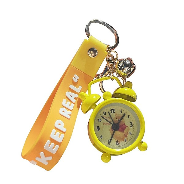 Wholesale Mini Color Alarm Clock Metal Keychain JDC-KC-Aolong015 Keychains 傲龙 Wholesale Jewelry JoyasDeChina Joyas De China