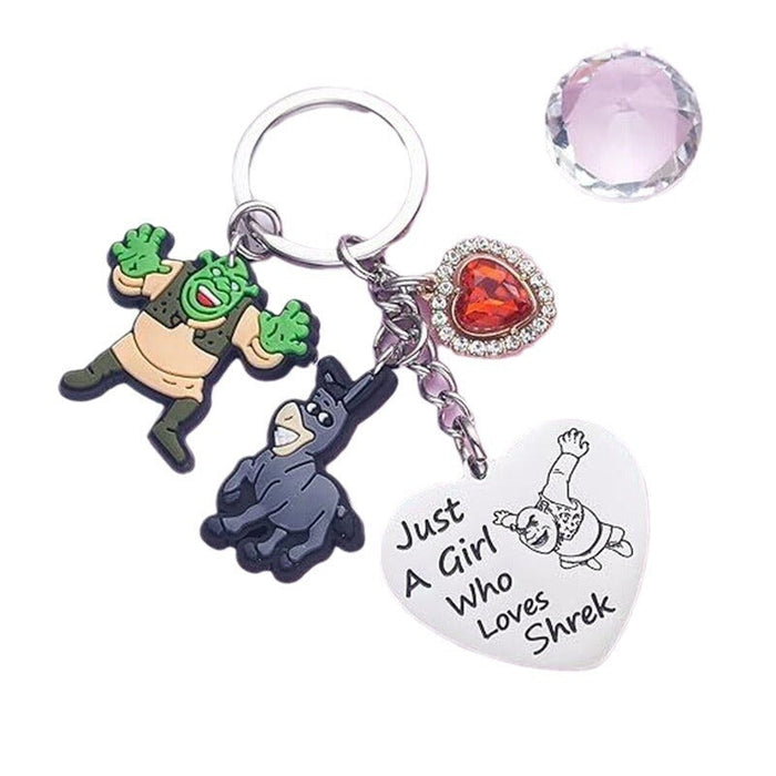 Wholesale Monster Cartoon cute keychain Heart-shaped Keychain Keychains JoyasDeChina Wholesale Jewelry JoyasDeChina Joyas De China