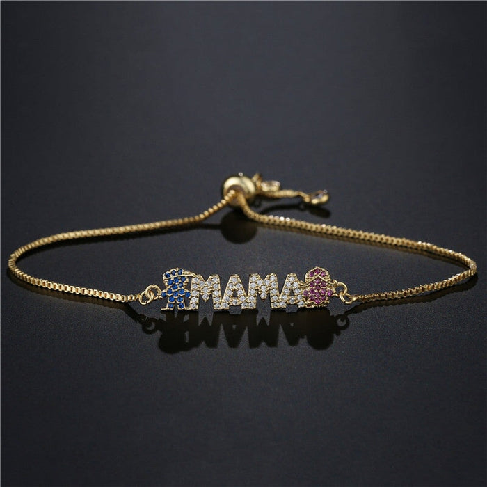 Wholesale Mother's Day gift copper zircon braceletJDC-BT-AG037 Bracelet 澳古 Wholesale Jewelry JoyasDeChina Joyas De China