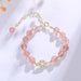 Wholesale Natural Strawberry Crystal Bracelet JDC-BT-Weiy004 Bracelet 唯逸 Wholesale Jewelry JoyasDeChina Joyas De China