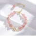 Wholesale Natural Strawberry Crystal Bracelet JDC-BT-Weiy004 Bracelet 唯逸 A Wholesale Jewelry JoyasDeChina Joyas De China