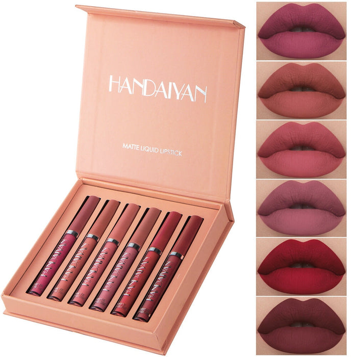 Wholesale not easy to touch cup fog face lip liquid lipstick JDC-MK-HDY001 lipstick 韩黛妍 Wholesale Jewelry JoyasDeChina Joyas De China