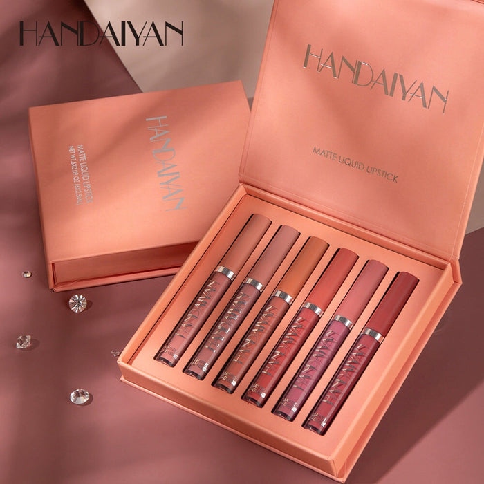 Wholesale not easy to touch cup fog face lip liquid lipstick JDC-MK-HDY001 lipstick 韩黛妍 Wholesale Jewelry JoyasDeChina Joyas De China