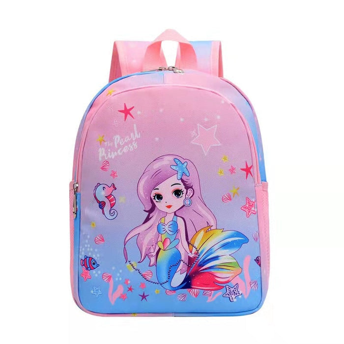 Wholesale nylon gradient children's bag (F) JDC-BP-CMT014 Backpack 春满田 Cerulean mermaid Wholesale Jewelry JoyasDeChina Joyas De China