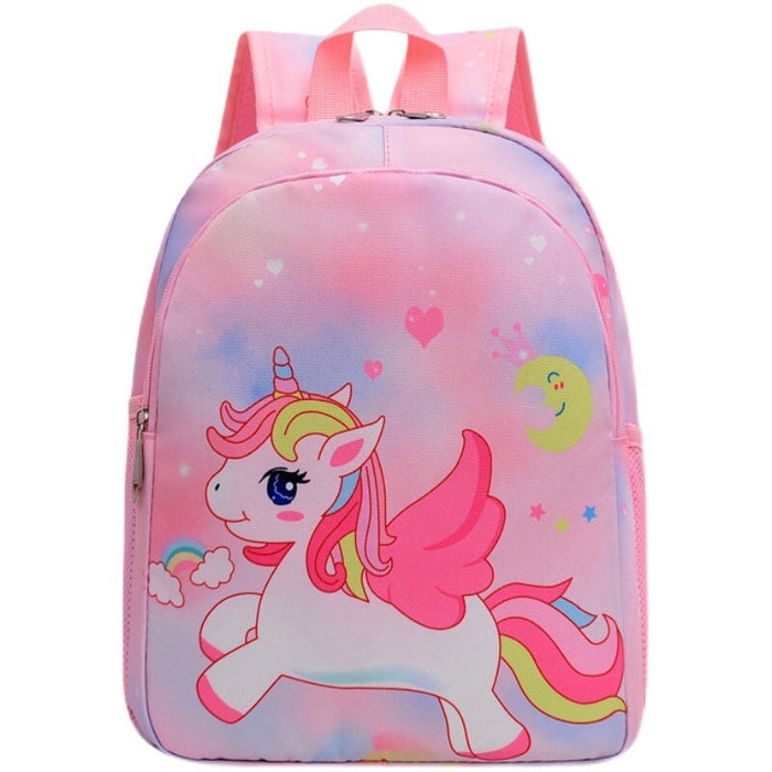 Wholesale nylon gradient children's bag (F) JDC-BP-CMT014 Backpack 春满田 Pink unicorn Wholesale Jewelry JoyasDeChina Joyas De China