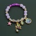 Wholesale Opal Rhinestone Alloy Multilayer Bracelet JDC-BT-Pfei001 Bracelet 璞菲 purple Wholesale Jewelry JoyasDeChina Joyas De China