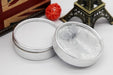 Wholesale Pearlescent Dark Texture Paper Round Jewelry Box JDC-JP-Fuyong009 Jewelry packaging 福永 silver 8.5*8.5*3.5cm Wholesale Jewelry JoyasDeChina Joyas De China