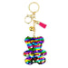 Wholesale PET Alloy Sequin Bear Keychain JDC-KC-DY011 Keychains 帝雁 Wholesale Jewelry JoyasDeChina Joyas De China