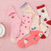 Wholesale pink combed cotton socks JDC-SK-Qihen008 Sock 圻恒 Wholesale Jewelry JoyasDeChina Joyas De China