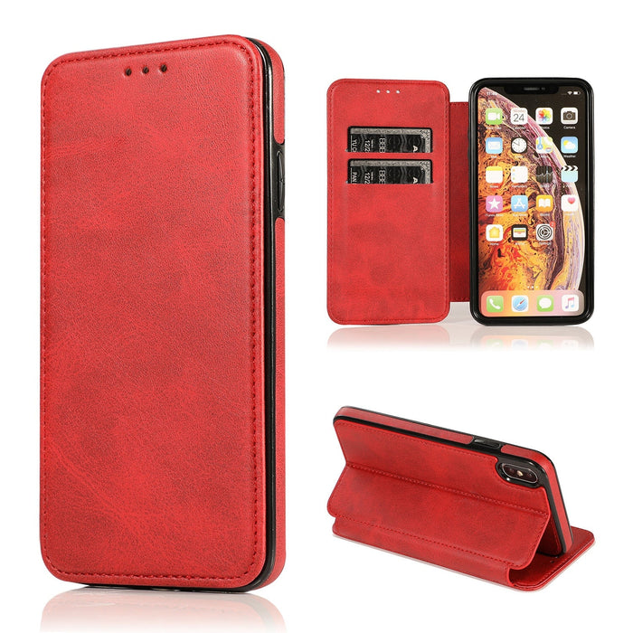 Wholesale pu leather flip Samsung mobile phone case JDC-PC-Yinuo012 phone case 一诺 Red s8+/s8plus Wholesale Jewelry JoyasDeChina Joyas De China
