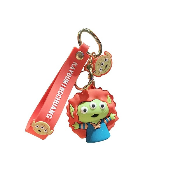Wholesale PVC Bubble Mart Three-Eyed Monster Keychain （F）JDC-KC-Aolong006 Keychains 傲龙 Wholesale Jewelry JoyasDeChina Joyas De China