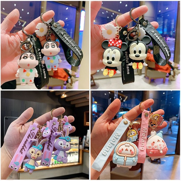 Wholesale PVC Doll Cute Keychain(F) JDC-KC-Aolong018 Keychains 傲龙 Wholesale Jewelry JoyasDeChina Joyas De China