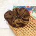 Wholesale red flannel hair circle JDC-HS-h407 Hair Scrunchies 妙德 Wholesale Jewelry JoyasDeChina Joyas De China