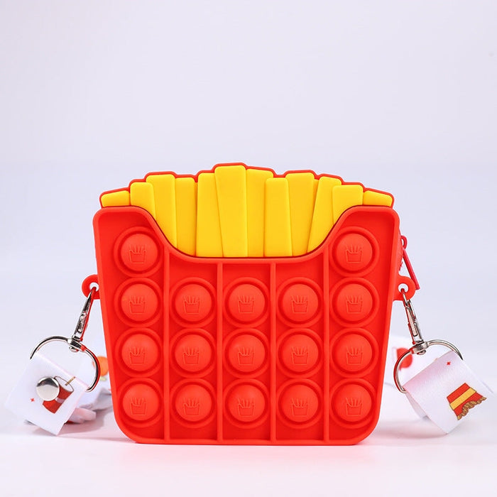 Wholesale red silicone shoulder bag JDC-SD-CXD008 Shoulder Bags 创信通 Red Wholesale Jewelry JoyasDeChina Joyas De China