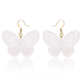 Wholesale Resin Butterfly Ear Hooks JDC-ES-GM007 Earrings 冈麦 Wholesale Jewelry JoyasDeChina Joyas De China