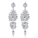 Wholesale rhinestone alloy earrings JDC-ES-GSDB0010 Earrings 丹比华比 White Wholesale Jewelry JoyasDeChina Joyas De China