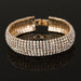 Wholesale rhinestone crystal gold bracelet JDC-BT-ZHONGW004 Bracelet 众薇 Wholesale Jewelry JoyasDeChina Joyas De China