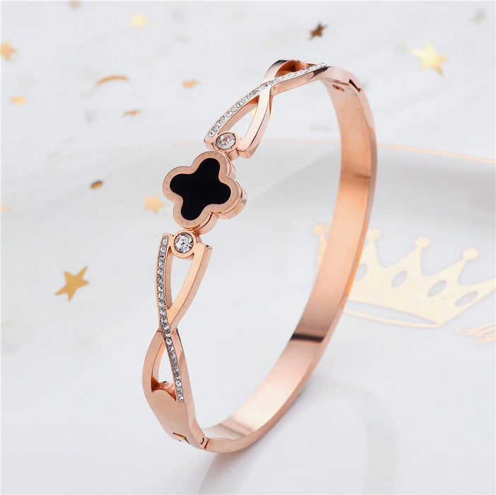 Wholesale rose gold stainless steel bracelet JDC-BT-Kucai003 Bracelet 酷彩 103 Wholesale Jewelry JoyasDeChina Joyas De China