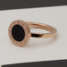 Wholesale rose gold stainless steel open ring rose JDC-RS-Aiqs001 Rings CADDCENG/卡帝臣实力 RS 6 Wholesale Jewelry JoyasDeChina Joyas De China