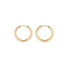 Wholesale Round Metal Gold Earrings JDC-ES-Ruol004 Earrings 若龙 2488 Circular A1-4-3-3 Wholesale Jewelry JoyasDeChina Joyas De China