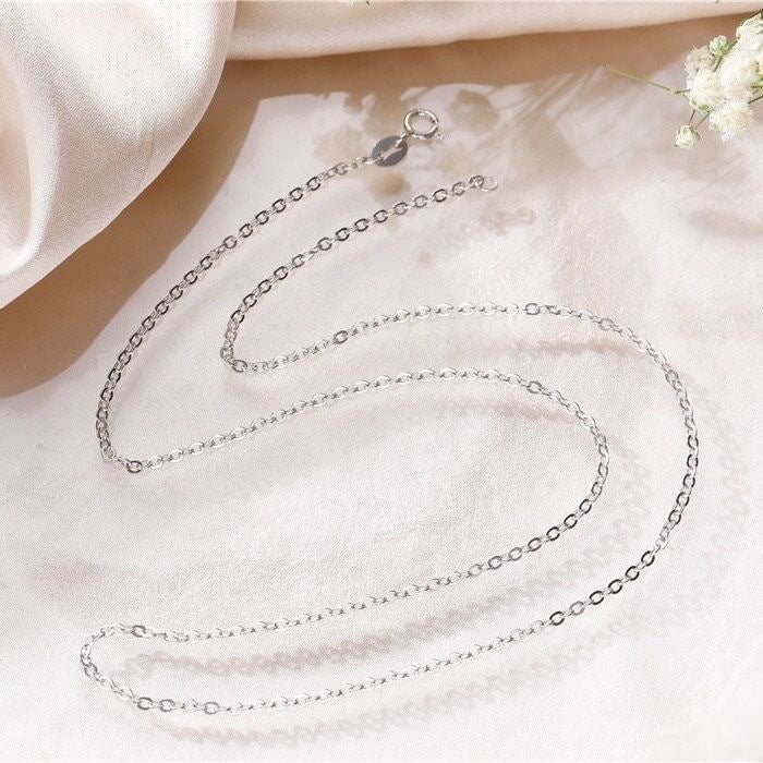 Wholesale s925 silver O-chain box chain clavicle necklace jewelry jewelry Necklaces JoyasDeChina Wholesale Jewelry JoyasDeChina Joyas De China
