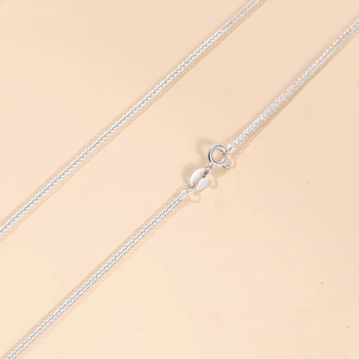 Wholesale s925 silver O-chain box chain clavicle necklace jewelry jewelry Necklaces JoyasDeChina S925 Silver Chopin Chain YS1071078 Wholesale Jewelry JoyasDeChina Joyas De China