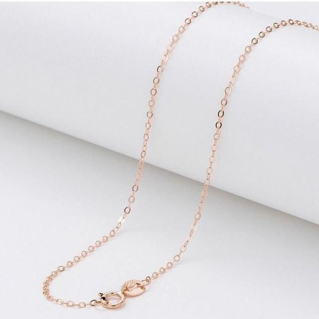 Wholesale s925 silver O-chain box chain clavicle necklace jewelry jewelry Necklaces JoyasDeChina S925 silver O-chain (rose gold) YS2091516-m Wholesale Jewelry JoyasDeChina Joyas De China