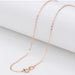 Wholesale s925 silver O-chain box chain clavicle necklace jewelry jewelry Necklaces JoyasDeChina S925 silver O-chain (rose gold) YS2091516-m Wholesale Jewelry JoyasDeChina Joyas De China