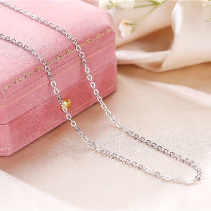 Wholesale s925 silver O-chain box chain clavicle necklace jewelry jewelry Necklaces JoyasDeChina S925 silver O-chain (silver white) bold YS2091516-xl Wholesale Jewelry JoyasDeChina Joyas De China