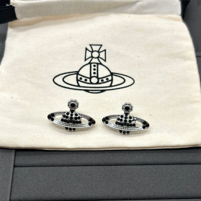 Wholesale Saturn Pearl Necklace Women's Style Pin Stereo Planet Neck Chain Wool Chain Clavicle Chain Necklaces JoyasDeChina Classic saturn black earrings Wholesale Jewelry JoyasDeChina Joyas De China