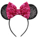 Wholesale Sequin Bow Kids Headband (F)JDC-HD-Danzuo006 Headband 丹左 pink Wholesale Jewelry JoyasDeChina Joyas De China