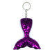 Wholesale Sequin Mermaid Tail Keychain JDC-KC-QiShi002 Keychains 奇释 purple31 / Wholesale Jewelry JoyasDeChina Joyas De China