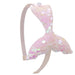 Wholesale Sequin Princess Kids Fish Tail Pearl Resin Fiber Headband (F)JDC-HD-Danzuo008 Headband 丹左 pink white Wholesale Jewelry JoyasDeChina Joyas De China