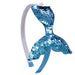 Wholesale Sequin Princess Kids Fish Tail Pearl Resin Fiber Headband (F)JDC-HD-Danzuo008 Headband 丹左 sky blue Wholesale Jewelry JoyasDeChina Joyas De China