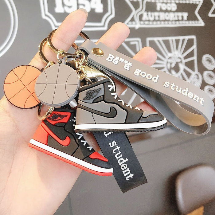 Wholesale Silicone Basketball Shoes Keychain JDC-KC-MeiZ002 Keychains 美庄 Wholesale Jewelry JoyasDeChina Joyas De China